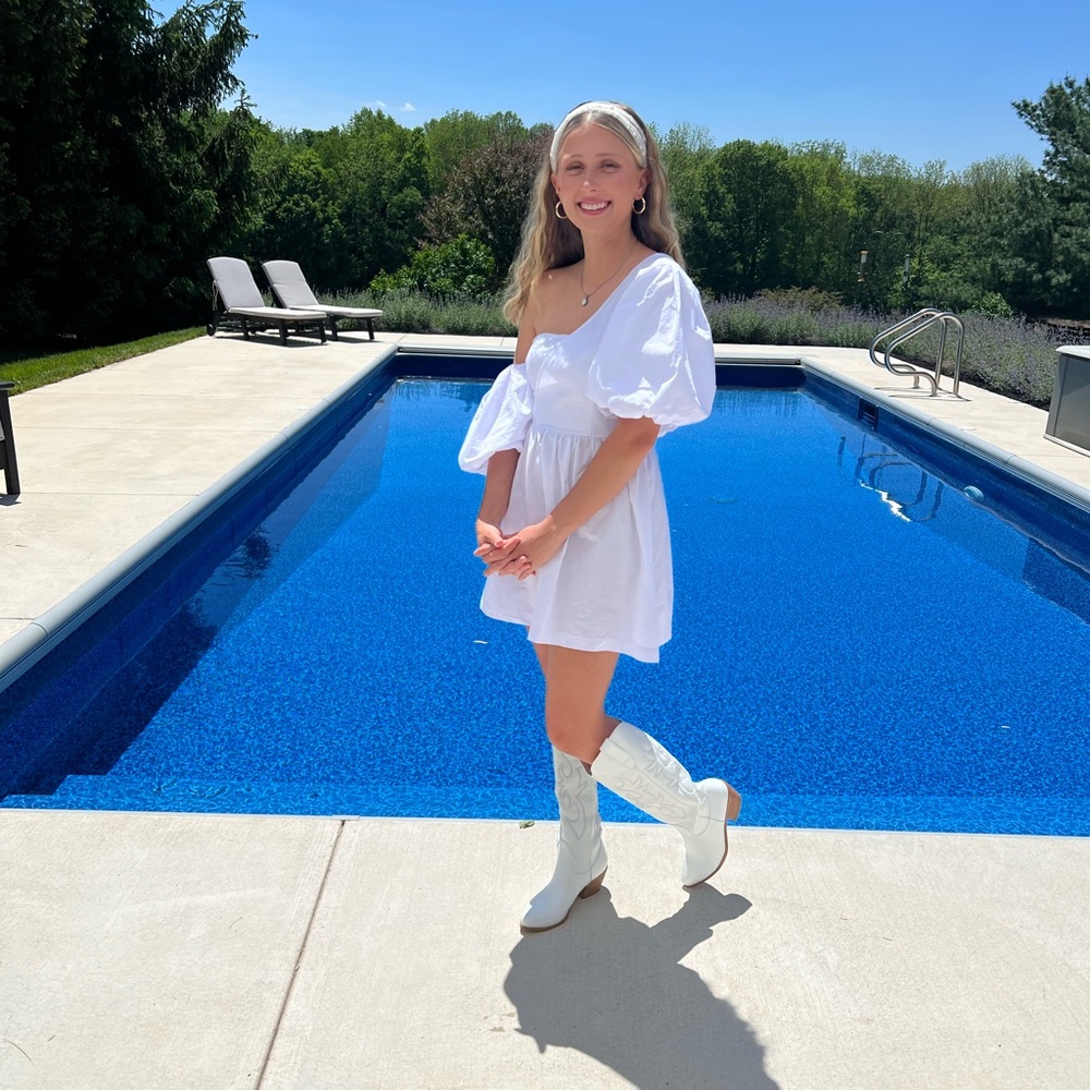 White Showpo Mini Dress